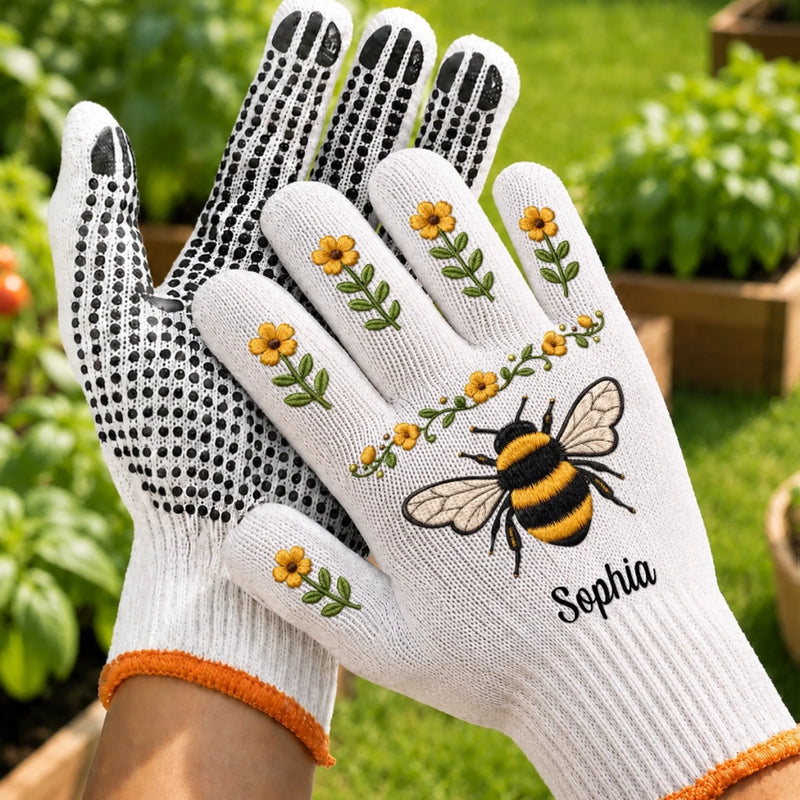 Personalized Gardening Gloves – Gifts For Gardeners – Growing Love, One Plant Daily