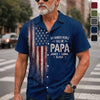 Personalized Unisex Hawaiian Shirt – Gifts For Dad, Grandpa – Proud Dad Strong Legacy