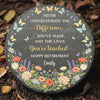 Personalized Round Shaped Stone With Stand – Retirement Gifts For Women, Men – The Best Is Yet To Come