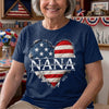 Personalized T-shirt, Hoodie – 4th Of July Gifts For Mom, Grandma – Blessed With Generations Of Love