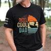 Personalized Unisex T-Shirt With Design On Sleeve – Gifts For Fisherman, Dad, Grandpa – The Fishing Legend