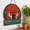 Personalized Wood Sign – Summer Gifts For Couple – Our Happy Camper Oasis
