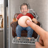 Personalized Photo Dad Bod Belly Squishy Acrylic Fridge Magnet – Funny Gifts For Dad, Grandpa – It's A Father Figure