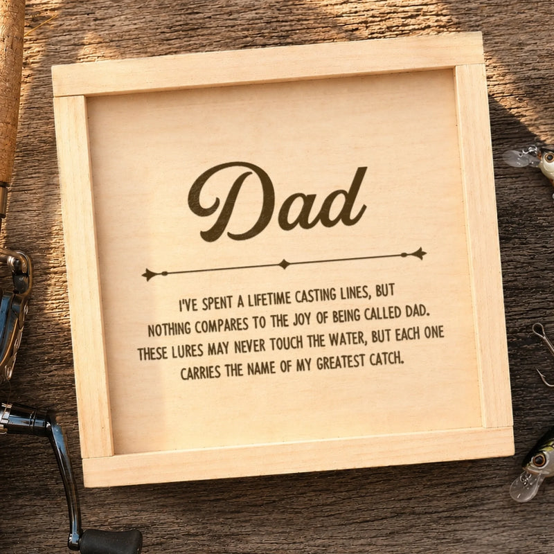 Personalized Fishing Lure – Fishing Gifts For Fisherman, Dad, Grandpa – Nothing Compares