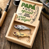 Señuelo de Pesca Personalizado – Regalos de Pesca para Pescadores, Papá y Abuelo – ¡eres el mejor