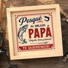 Señuelo de Pesca Personalizado – Regalos de Pesca para Pescadores, Papá y Abuelo – Pesquéal mejor