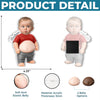 Personalized Photo Big Belly Fridge Magnet – Funny Gift For Family – Too Cool To Be Normal