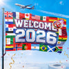 International Soccer Tournament Flag – Gifts For Soccer Lovers, Sports Fans, Sports Lovers – Welcome To The Big Game