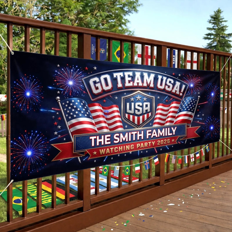 Personalized Outdoor Banner – Gifts For Soccer Lovers, Sports Fans, Sports Lovers – Chasing The Ultimate Goal
