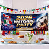 Personalized International Soccer Tournament Outdoor Banner – Gifts For Soccer Lovers, Sports Fans, Sports Lovers – Cheering Together, Winning Together