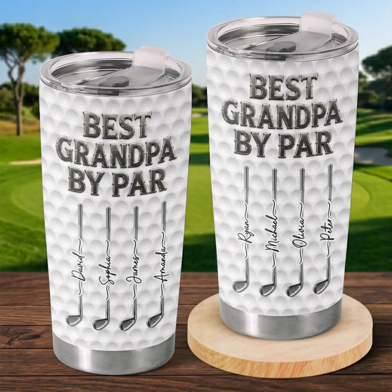 Personalized Tumbler - Gifts For Dad, Grandpa, Golf Lovers, Sports Fans, Sports Lovers - Golf Now Adult Later