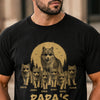 Personalized Unisex T-shirt, Hoodie - Gifts For Dad, Grandpa - Lead The Pack Protect The Family