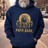 Personalized Unisex T-shirt, Hoodie - Gifts For Dad, Grandpa - This Bear Loves His Cubs