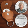 Personalized Photo Pocket Hug Token – Sympathy Gift, Memorial Gift – In Loving Memory Of A Beautiful Soul