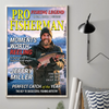 Personalized Photo Magazine Vertical Poster – Fishing Gifts For Fisherman – The Legend Reels On