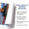 Personalized Photo Magazine Vertical Poster – Fishing Gifts For Fisherman – The Legend Reels On