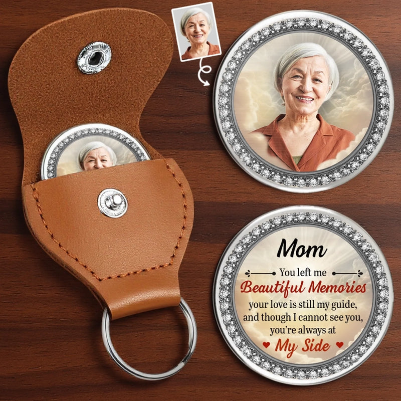 Personalized Photo Pocket Hug Token – Sympathy Gift, Memorial Gift – Forever Close, Always Missed