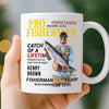 Personalized Photo Magazine Mug - Gifts For Fisherman - Hooked On A Good Day