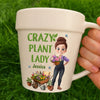 Personalized Plant Pot Ceramic Mug – Garden Gifts For Gardeners – My Happy Green Sanctuary
