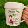 Personalized Plant Pot Ceramic Mug – Garden Gifts For Gardeners – Proud Plant Lady Energy