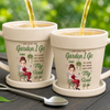 Personalized Plant Pot Ceramic Mug – Garden Gifts For Gardeners – Proud Plant Lady Energy