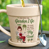 Personalized Plant Pot Ceramic Mug – Garden Gifts For Gardeners – Proud Plant Lady Energy
