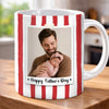 Personalized Photo Accent Mug – Gifts For Dad, Grandpa – Capturing His Proudest Moments