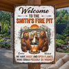 Personalized Metal Sign – Camping Gifts For Campers, Couple – We Have Open Flames