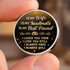 Personalized Pocket Hug – Anniversary Gifts For Couple – Hug From Me To You