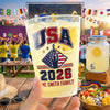 Personalized Party Cups – Gifts For Soccer Lovers, Sports Fans, Sports Lovers – Blessed With Great Football Vibes