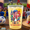 Personalized Party Cups – Gifts For Soccer Lovers, Sports Fans, Sports Lovers – Good Times, Great Matches