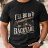 Personalized Unisex T-shirt, Hoodie - Gifts For Dad, Grandpa - My Office Is In The Backyard