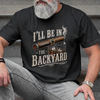 Personalized Unisex T-shirt, Hoodie - Gifts For Dad, Grandpa - My Office Is In The Backyard