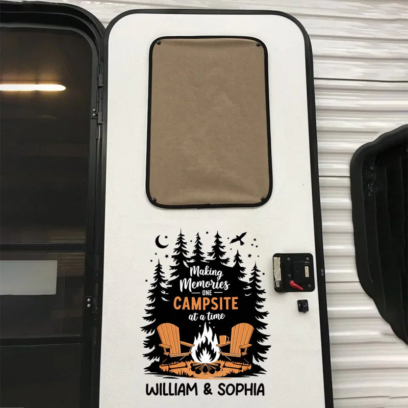 Personalized RV Decal - Gift For Campers - This Is Where The Stories Are Endless