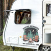 Personalized RV Decal - Gift For Campers - Adventure Begins At The Campfire