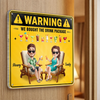 Personalized Cruise Ship Door Magnet - Gifts For Couple - Living Our Best Cruise Life
