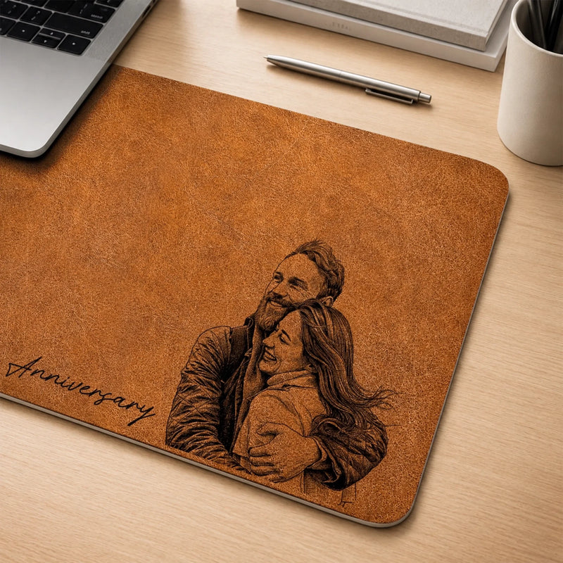 Personalized Photo Desk Mat – Anniversary Gifts For Couple – A Daily Dose Of Us