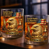 Personalized America 250th Anniversary 11oz Whiskey Glass – Gifts For Men, Women – Raised In Pride
