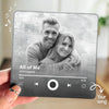 Personalized Photo Music Fridge Magnet - Can Play Songs – Anniversary Gift For Couple – I Know What True Love Is Because Of You
