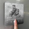 Personalized Photo Music Fridge Magnet - Can Play Songs – Anniversary Gift For Couple – I Know What True Love Is Because Of You