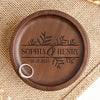 Personalized Wooden Jewelry Dish – Anniversary Gift For Couple – Save The Day