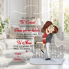 Placa Acrílica Personalizada En Forma De Rompecabezas – Regalo De Parejas – Encaje Perfecto Para Siempre