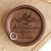 Personalized Wooden Jewelry Dish – Anniversary Gift For Couple – Here's To New Beginnings