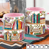 Personalized Accent Mug - Gifts For Book Lovers, Bookworms, Readers - Read More Stress Less