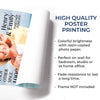 Personalized Photo Vertical Poster - Gifts For Couple - Side By Side Feels Safe