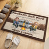 Personalized Decorative Mat – Camping Gifts For Campers, Couple - Camping Partners for Life