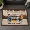 Personalized Decorative Mat – Camping Gifts For Campers, Couple - Camping Partners for Life