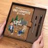 Personalized Notebook Set – Camping Gifts For Campers, Couple – Home Is Where You Park It