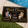 Personalized Home Decor Metal Sign – Gifts For Couple – Welcome To Our Happy Place