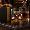 Personalized America 250th Anniversary Whiskey Glass - Gifts For Men, Women - Inspiring The Future